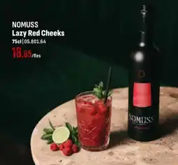 Horeca totaal Nomuss Lazy Red Cheeks aanbieding