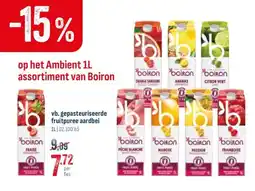 Horeca totaal BoironMANGUE gepasteuriseerde fruitpuree aardbei aanbieding
