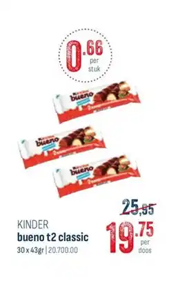 Horeca totaal Kinder bueno t2 classic aanbieding