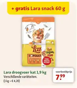 Maxi Zoo Lara droogvoer kat 1.9 kg aanbieding