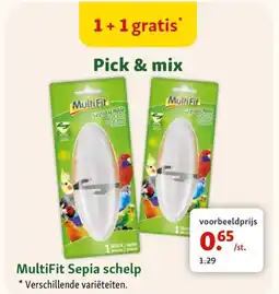 Maxi Zoo MultiFit Sepia schelp aanbieding