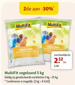 Maxi Zoo MultiFit vogelzand 5 kg aanbieding
