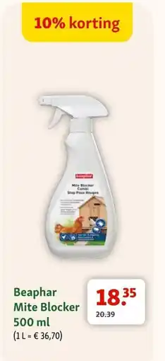 Maxi Zoo Beaphar Mite Blocker aanbieding