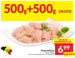 Intermarché Kippenblokjes aanbieding