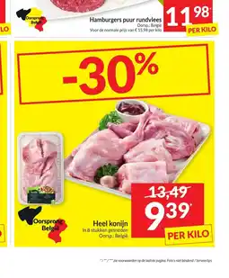 Intermarché Heel konijn aanbieding