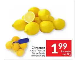 Intermarché Citroenen aanbieding