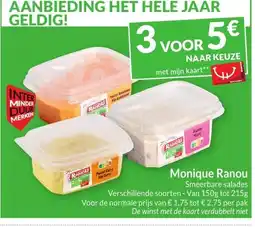 Intermarché Monique Ranou aanbieding
