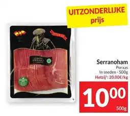 Intermarché Serranoham aanbieding