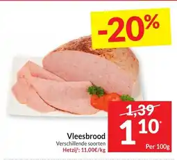 Intermarché Vleesbrood aanbieding