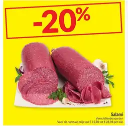 Intermarché Salami aanbieding