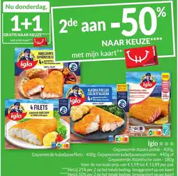 Intermarché Iglo aanbieding