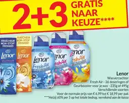 Intermarché Lenor aanbieding