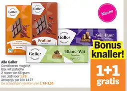 Albert Heijn Alle Galler aanbieding