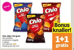 Albert Heijn Chio chips 150 gram aanbieding