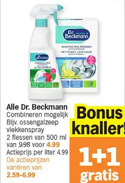 Albert Heijn Alle Dr. Beckmann aanbieding