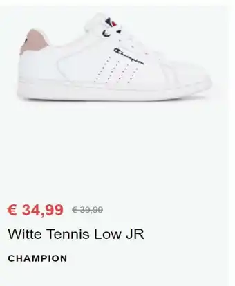 Champion Witte Tennis Low JR