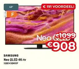 Exellent Neo QLED 4K-tv aanbieding