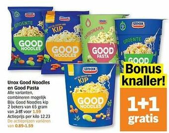 Albert Heijn Good noodles kip aanbieding