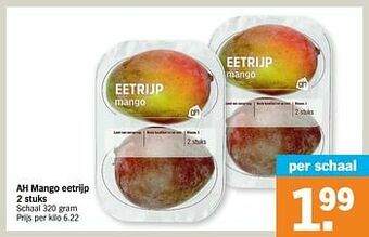 Albert Heijn Ah mango eetrijp aanbieding