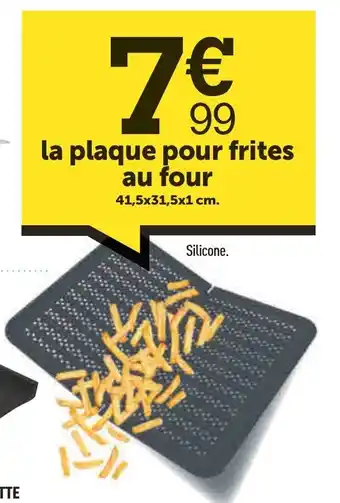 La plaque pour frites au four 41.5x31.5x1 cm