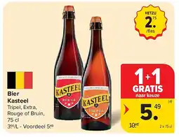 Carrefour Bier Kasteel aanbieding