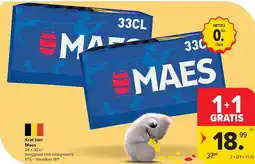 Carrefour Krat bier Maes aanbieding