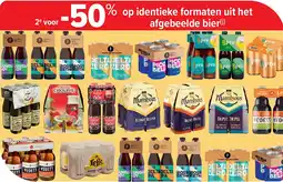 Carrefour op identieke formaten uit het afgebeelde bier aanbieding