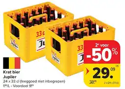 Carrefour Krat bier Jupiler aanbieding