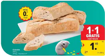 Carrefour Ciabatta aanbieding