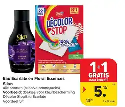 Carrefour Eau Écarlate en Floral Essences Silan aanbieding