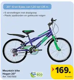 Carrefour Mountain bike Hogan 20” aanbieding
