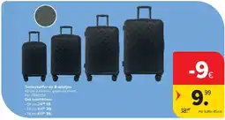 Carrefour Trolleykoffer op 8 wieltjes aanbieding