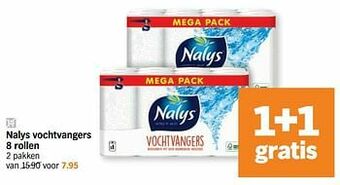 Albert Heijn Nalys vochtvangers aanbieding
