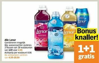 Albert Heijn Wasverzachter zeebries aanbieding