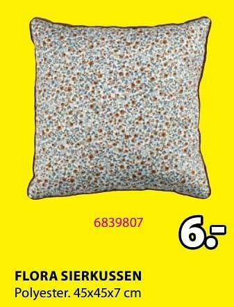 Jysk Flora sierkussen aanbieding