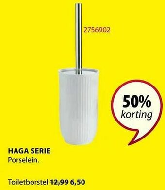 Jysk Haga toiletborstel aanbieding