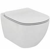 Ideal Standard Tesi hangtoilet mat wit randloos