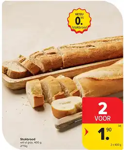 Carrefour Stokbrood aanbieding