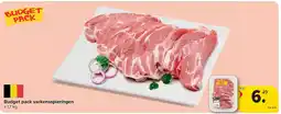 Carrefour Budget pack varkensspieringen aanbieding