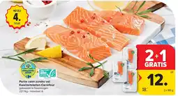 Carrefour Portie zalm zonder vel Kwaliteitsketen Carrefour aanbieding