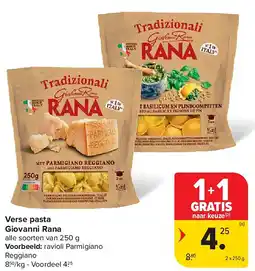 Carrefour Verse pasta Giovanni Rana aanbieding