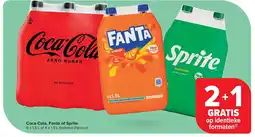 Carrefour Coca-Cola, Fanta of Sprite aanbieding