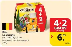 Carrefour Bier La Chouffe aanbieding