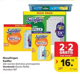 Carrefour Navullingen Swiffer aanbieding