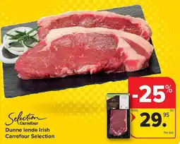 Carrefour Dunne lende Irish Carrefour Selection aanbieding