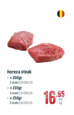 Horeca totaal Horeca steak aanbieding