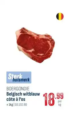 Horeca totaal Boergondie belgisch witblauw côte à l'os aanbieding