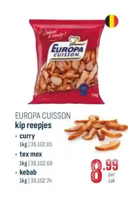 Horeca totaal Europa cuisson kip reepjes aanbieding