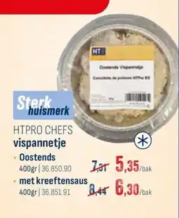 Horeca totaal Htpro chefs vispannetje oostends aanbieding