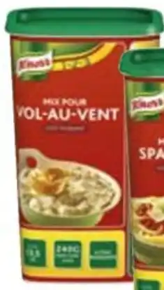 Horeca totaal Knorr mix voor vol au vent aanbieding